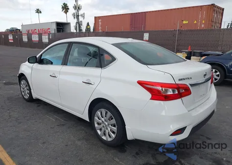 2017 Nissan Sentra Sv из США, поврежденный, VIN 3N1AB7AP4HY361464